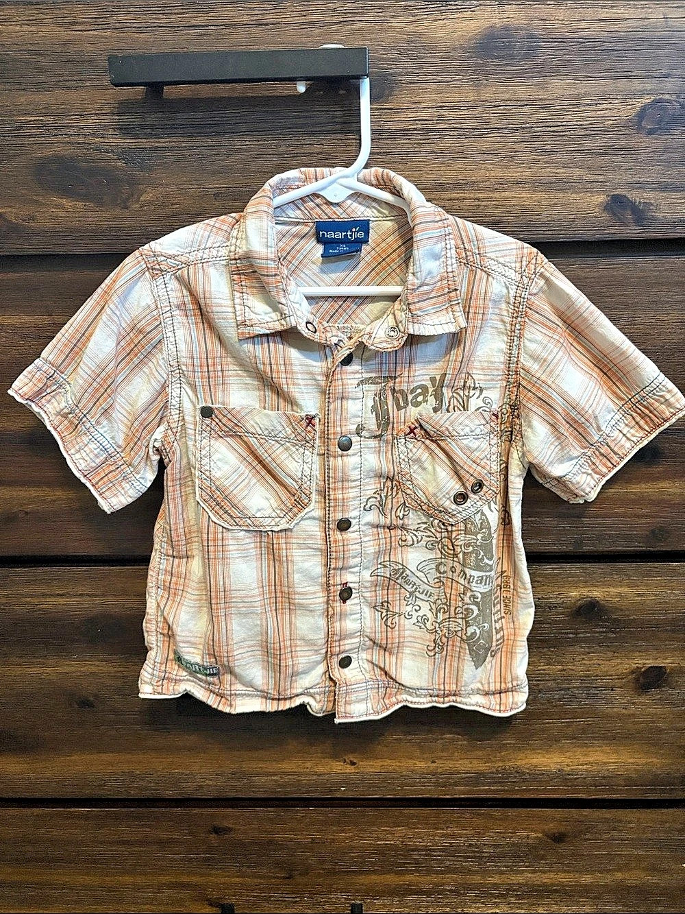 naartjie Boys Plaid Shirt